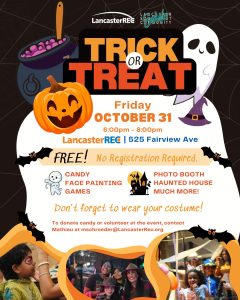 Trick or Treat flyer